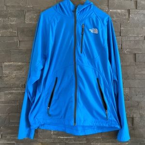 Mens The North Face lightweight micro fleece hoodie